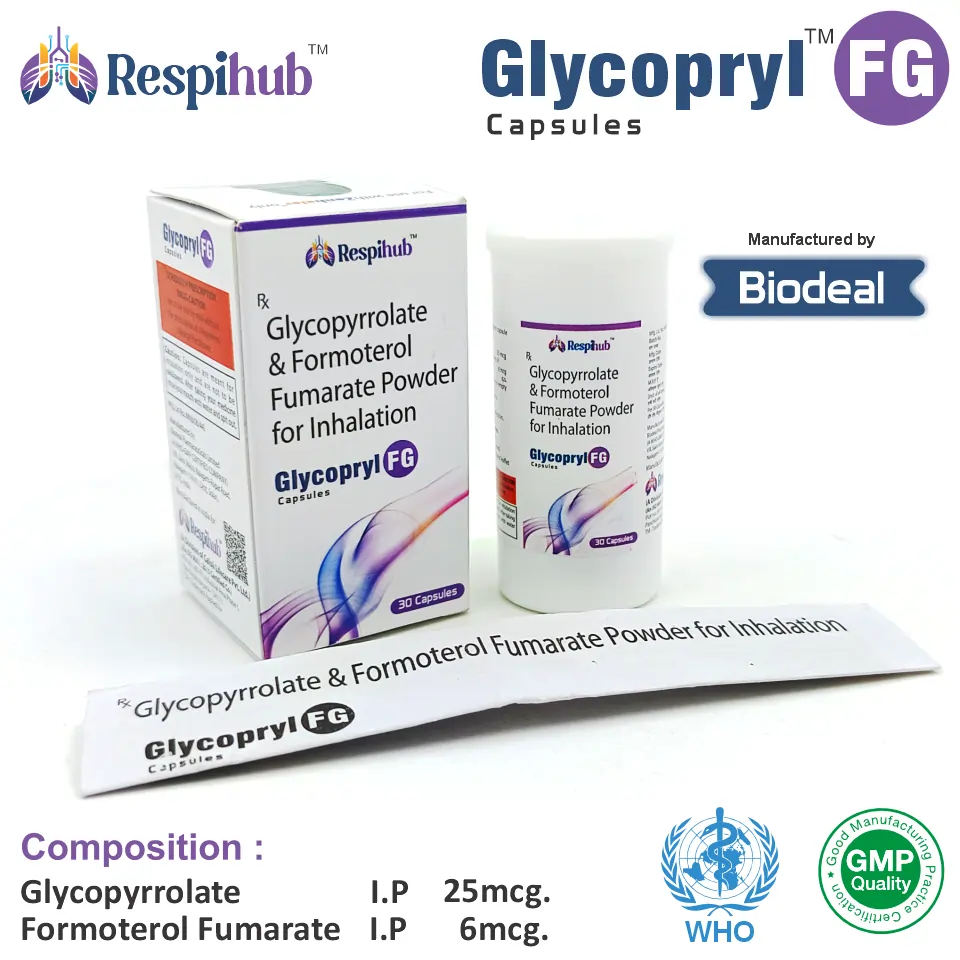 Glycopryl FG Rota Cap for PCD Pharma Franchise